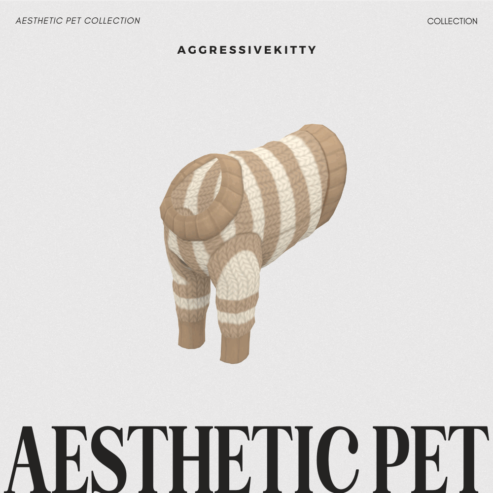Галерея мода Коллекция для питомцев Aesthetic Pet Collection #6
